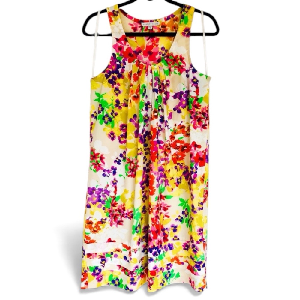 Annalee + Hope Bright Floral Racerback Dress